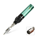 Cordless Torch Soldering Iron MT-100 Butane Gas Soldering Iron Pen(Green)
