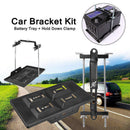 Metal Universal Car Storage Battery Holder Stabilizer Tray &Hold Down Cla VAP