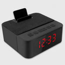 Digital Radio Alarm Clock All-In-One Design With Wireless Speaker,Fm Radio,
