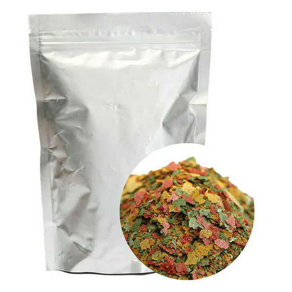 Tropical & Cichlid Fish Flakes Bulk Aquarium Pond Flake G01 O0W4 FRESH 100g R5E2