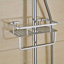 Space Aluminum Bathroom Shelf Shower Shampoo Soap Cosmetic Shelves Bathroom T6J7