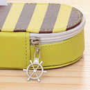 Cute Pencil Case Office & School Supplies Makeup Bags Kids Gift, Blue