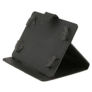 9-10'' Tablet Case Folio PU Leather Stand Folding Flip Cover Black