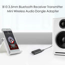 B10 3.5mm Bluetooth Receiver Transmitter Mini Wireless Audio Dongle Adapter