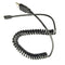 Micro USB Data Line Charging Cable Stretch Cord for Android Phone 40cm Black