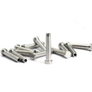 12 Pack T316 Fixed Ends Stemball Swage Stud Dead Ends Hardware Kit for 1/8