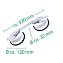 Anti-Slip Handle Shower Bathroom Home Armrest Refrigerator Removable Handle