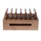 Bamboo Wooden Stand Charging Dock Station Charging Holder Stand Mobile Phone