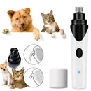 Rechargeable Nail Grinder USB Charging Pet Nail Clipper Electric Nail Trimm