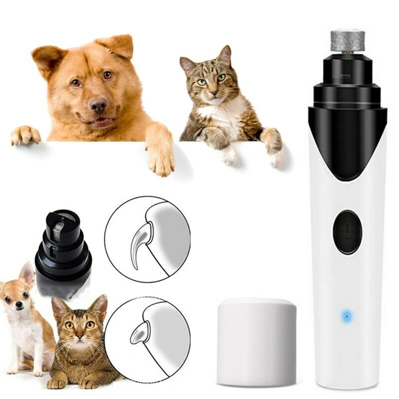 Rechargeable Nail Grinder USB Charging Pet Nail Clipper Electric Nail Trimm
