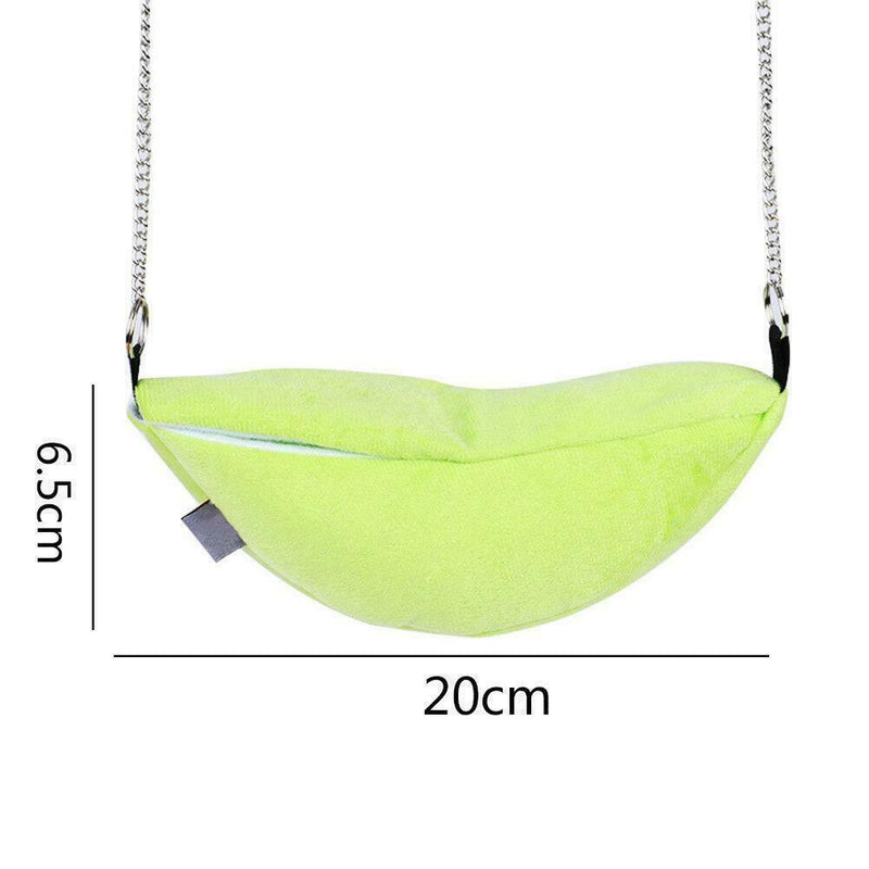 Hamster Banana Shaped Hammock Small Pet Gerbil Rat Mouse Hanging Nest Bed Toys