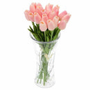 20PCS Artificial Tulip Flowers Single Long Stem Bouquet Real Touch Beautifu