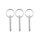 3Pcs 5*51mm Stainless S Spring Quick Release Pin for Boat Top Deck Hinge