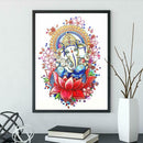 5D DIY Special Shaped Diamond Painting Elephant Trunk Buddha Embroidery Kit