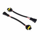 2x H11 Female to 9006 9005 Male Convert Pigtail Wire Harness Socket Plug xcccc