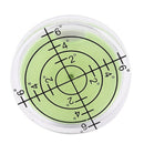 32*7mm Acrylic Bullseye Bubble level Round Level Bubble Accessories, green B9Q1
