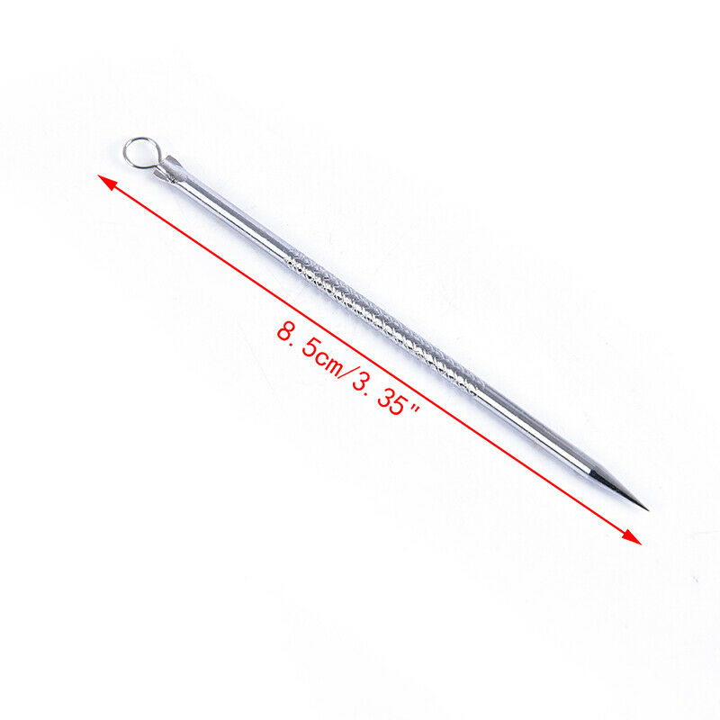 2 Pcs Beauty Blackhead Pimple Blemish Face Acne Comedone Remover Extractor T Gw