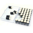 40Pcs/Set Sponge Finger Dauber Ink Pad Children Painting New Graffiti Smud X4Q8
