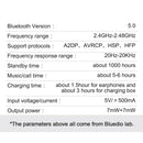 Wireless Earbuds, [Upgraded] Bluetooth V5.0 in-Ear Stereo Quick Charge