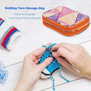 Needle Knitting Storage Bag Crochet Hooks Thread Sewing Kits Case Organizer