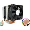 6 Pipes Computer Cpu Cooler Fan Heatsink For Lag1156/1155/1150/775 Intel Am Y8F3