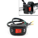 Engine On/Off Kill Switch for Motorcycle Moped Scooter ATV 7/8" Handlebar