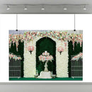 0.9x1.5m Flower Wedding Photography Backdrops Wall Background Cloth Props