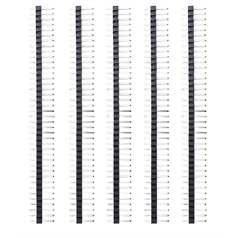 20 Pcs 2.54mm Pitch 40Pin Male Straight Pin Header Strip Connector I3O9
