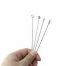 4 Kinds Stainless Steel Cocktail Wine Needle Fruit Toothpick Fork Kitchen Tools;