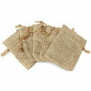 20PCS Linen Jewellery Drawstring Pouch Ring Beads Mini Candy Bags Burlap Gi A5M8