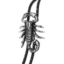 Men Plated Scorpion Bolo Tie Western Cowboy Necktie Novelty Pendant Ornament
