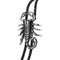 Men Plated Scorpion Bolo Tie Western Cowboy Necktie Novelty Pendant Ornament