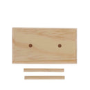 2 Spool Thread Rack Wooden Thread Rack Sewing Embroidery Thread Holder Rack