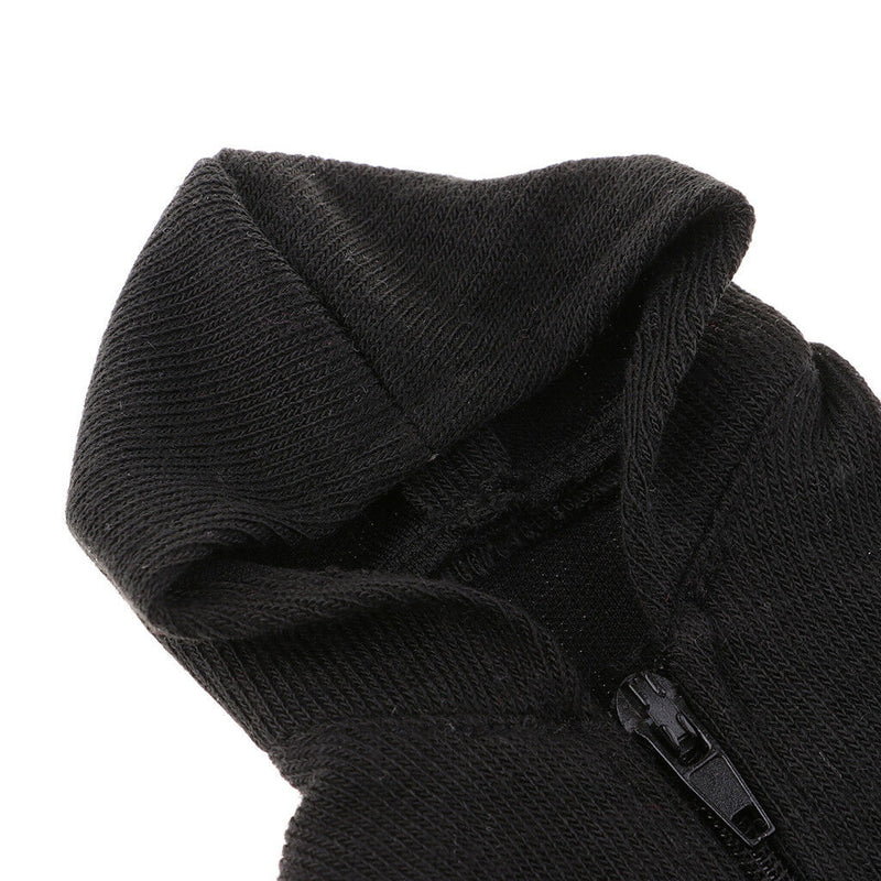 1/6 Scale Man Waistcoat for 12'' Hot Toys Phicen Kumik Action Figures Black