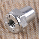 2pcs Car Positive & Negative Battery Top Post Terminal Adapter Zinc Alloy