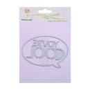 2pcs You're Cool Cutting Dies Stencils Scrapbook Embossing DIY Album Cards