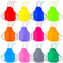 24 Pieces Children'S Artists Fabric Aprons For Kitchen, Classroom, Communit