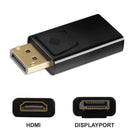 Display Port to HDMI Male Female Adapter Converter DP DisplayPort to HDMI
