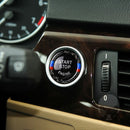 Engine Start Stop Button Replace Cover + Ring for BMW 320iÃ‚Â (Black Tircolor) A
