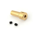 Brass 2.3mm Electric Drill Chuck JT0 Coupling Motor Shaft Coupler Clamp Tw
