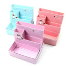 DIY Paper Board Storage Box Desk Decor Stationery Makeup Cosmetic Organiz3C