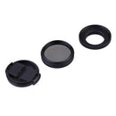 37 mm CPL Polarizer Lens Filter for GoPro Hero 3 3+ with Adapter/Lens Cap