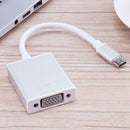 USB 3.1 Type C USB-C to VGA Converter Adapter Cable for Macbook 12 inch