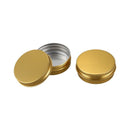 10Pcs Cans Screw Top Containers Aluminum Round Cans Travel Tins Storage Jar G2C1