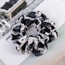 8Pc Soft Big Elastic Hair Rope Scrunchies For Women Girls Sweet Solid Hair