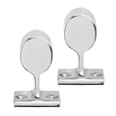 2x Marine Grade Stainless Steel Boat Hand Rail Fittings 1" After Stanchion