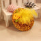 Mini Hats Hair Clip Girl Feather Hairpin Shiny Cap Bobby Pin Random Color MTC Kw
