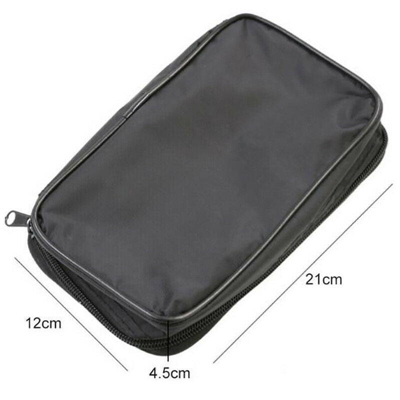 Universal Multimeter Storage Bag Zipper Pouch Case for Digital MeterS Hn