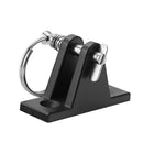 Nylon Deck Hinge with Quick Release Pin & Ring for Boat Bimini Top Fitting