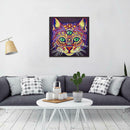 5D DIY Special Shaped Diamond Painting Cat Head Cross Stitch Mosaic Kits
